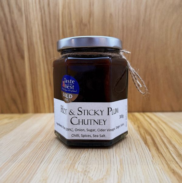 Hot & Sticky Plum Chutney