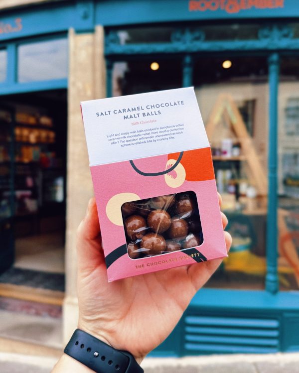 Salt Caramel Chocolate Malt Balls