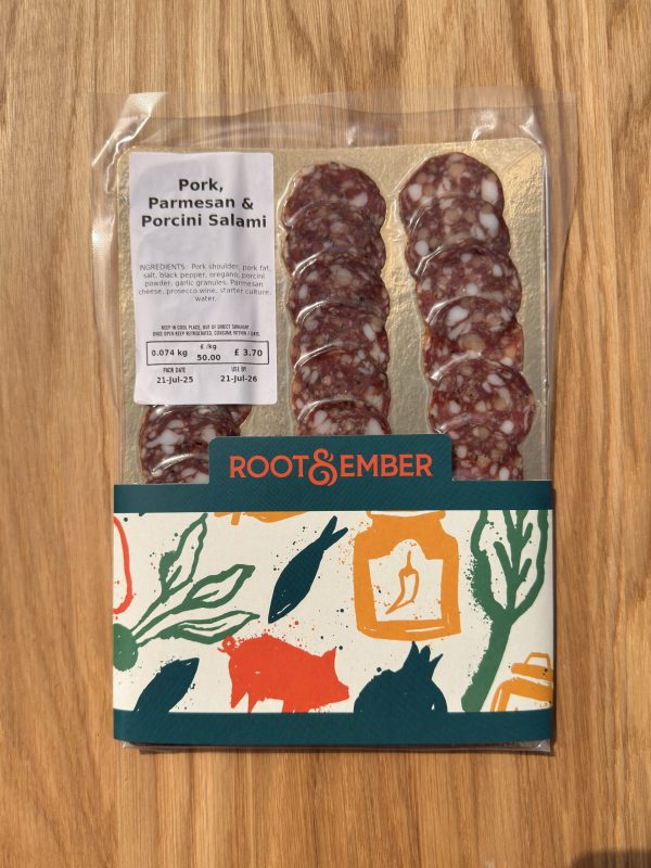 Pork, Parmesan & Porcini Salami