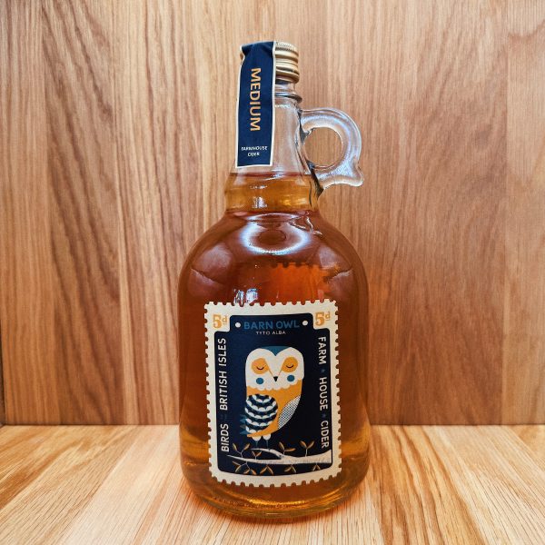 Perry’s Barn Owl cider flagon