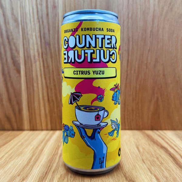 Counter Culture citrus yuzu kombucha